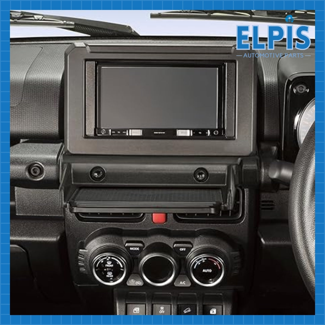 Carmate NZ819 Car Tray, Exclusively for Jimny (JB64), Jimny Sierra (JB74), Tray, Table, Non-Slip, with Mat, Black