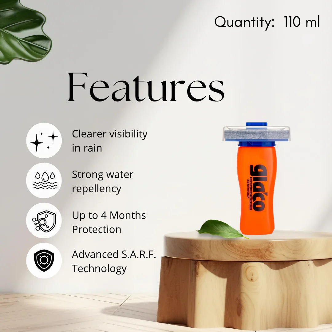 Soft99 Glaco DX – 110ml | Ultra Water Repellent Coating for Car Glass
