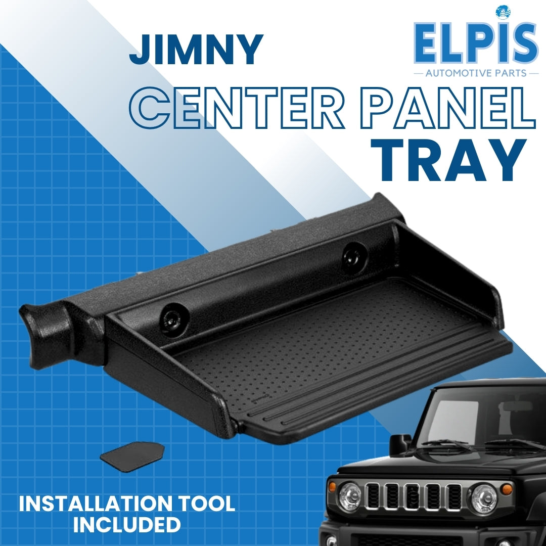 Carmate NZ819 Car Tray, Exclusively for Jimny (JB64), Jimny Sierra (JB74), Tray, Table, Non-Slip, with Mat, Black