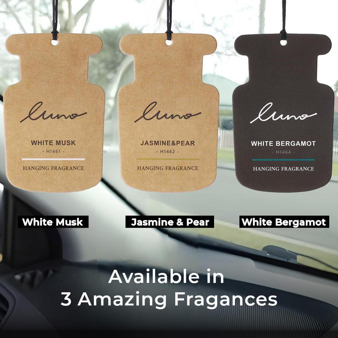 Luno Hanging Paper White Bergamot - Elpis Auto