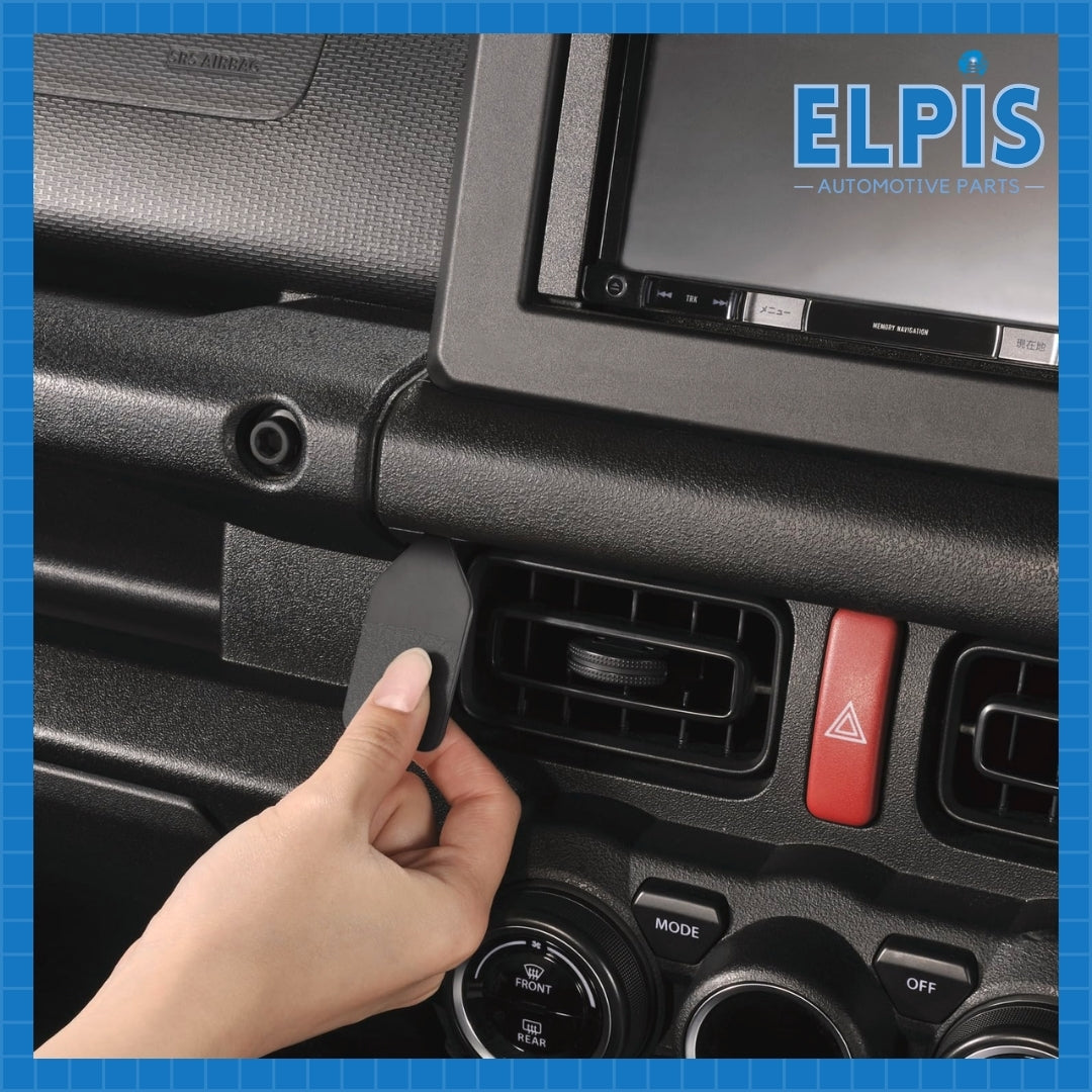 Carmate NZ819 Car Tray, Exclusively for Jimny (JB64), Jimny Sierra (JB74), Tray, Table, Non-Slip, with Mat, Black