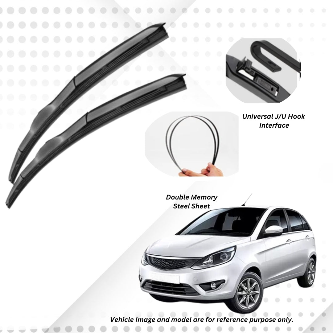 For TATA Bolt/Zest ELPIS® Premium Quality Hybrid Wiper Blades