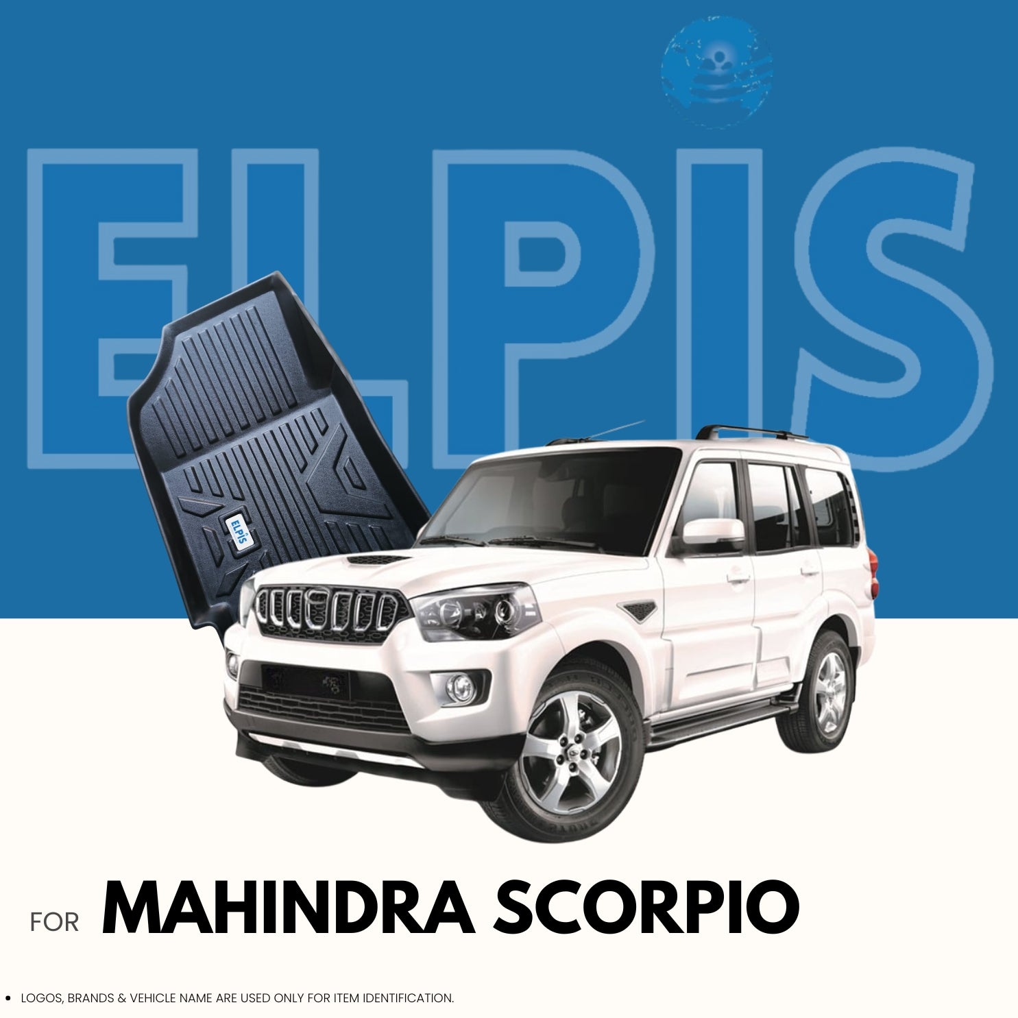 Suitable for Mahindra Scorpio-Classic 2017 Onwards ,ELPIS® Premium Quality Car Floor Mat LLM.