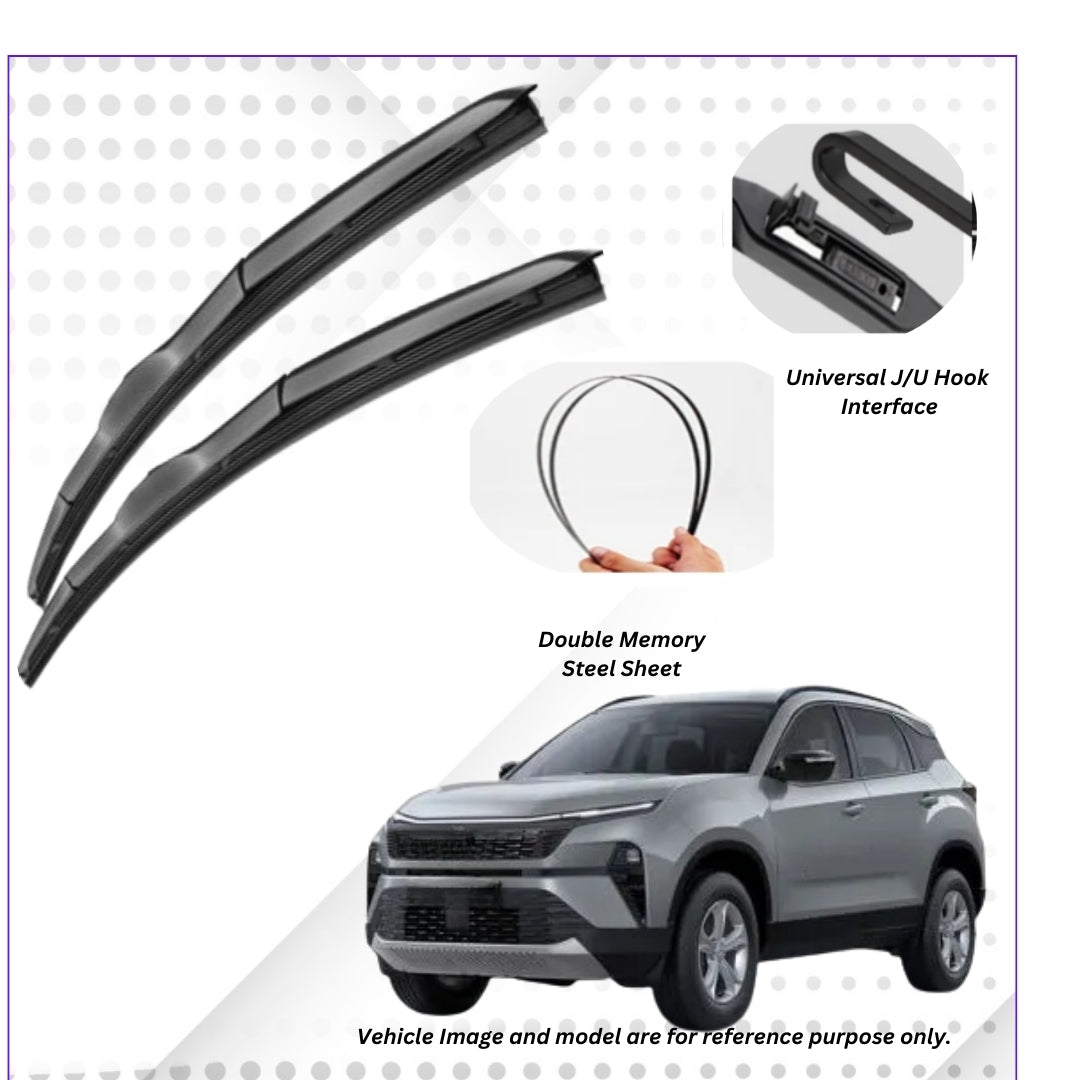 For TATA Harrier ELPIS® Premium Quality Hybrid Wiper Blades