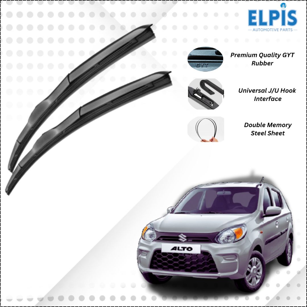 For Alto 800cc New ELPIS® Premium Quality Hybrid Wiper Blades, DIY - Elpis Auto