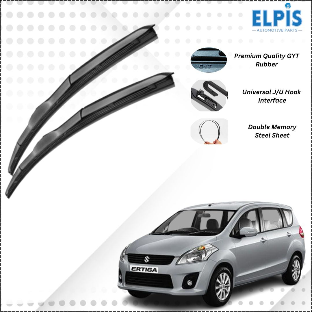 For Ertiga ELPIS® Premium Quality Hybrid Wiper Blades, DIY, - Elpis Auto