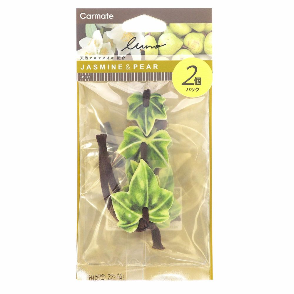 Paper-type hanging Luno Hanging Leaf Jasmine & Pear - Elpis Auto