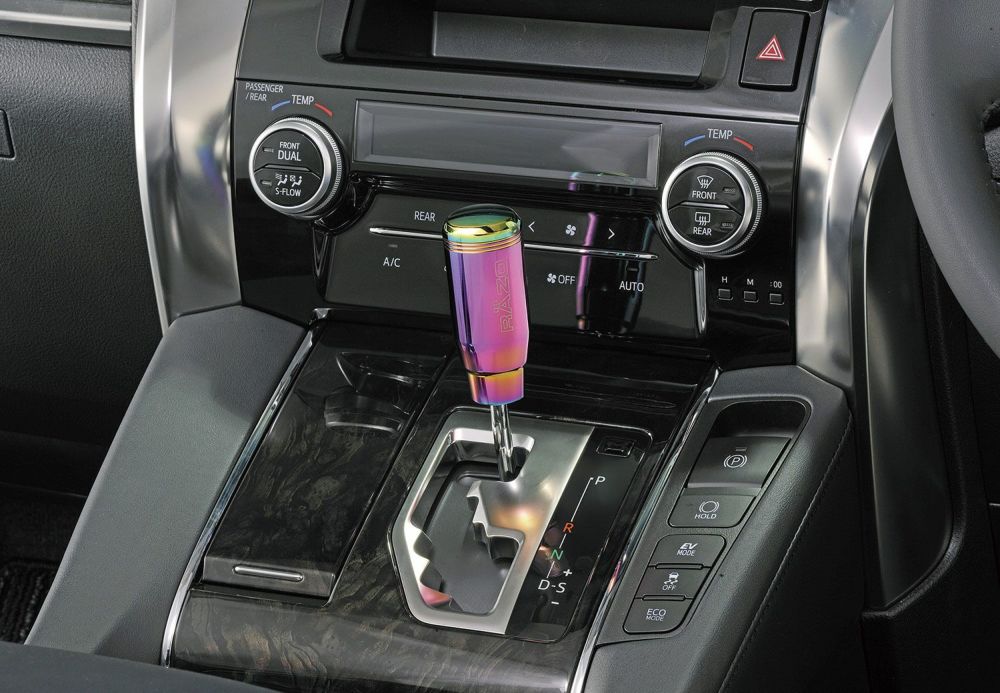 Titanium Coated Neochrome Gear Shift Knob - Universal Fit, Stylish Design, Durable, Easy Installation - Elpis Auto