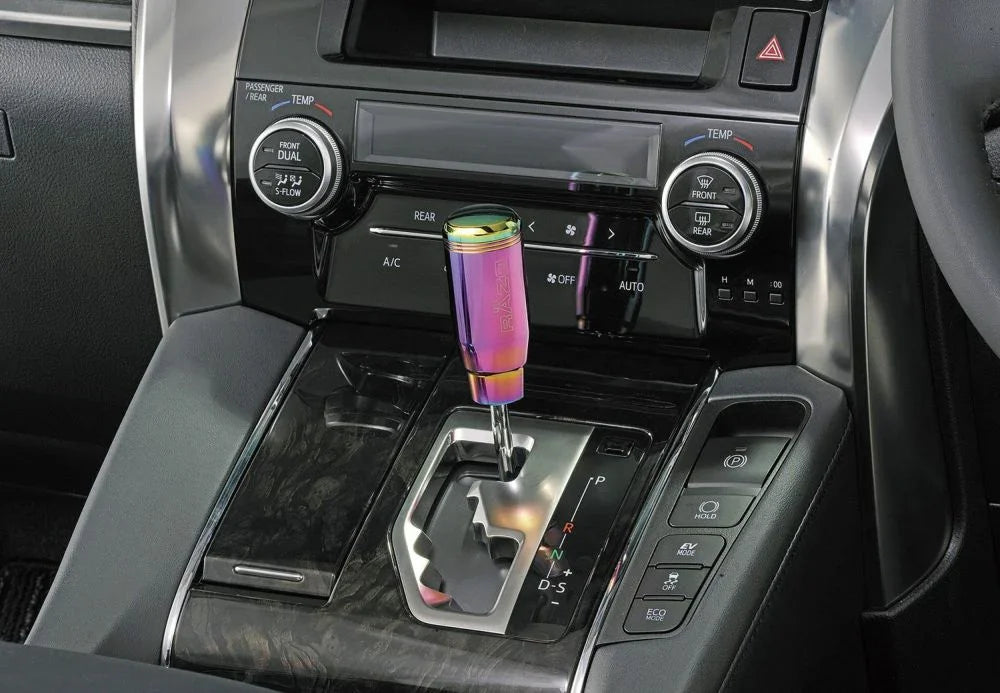 Titanium Coated Neochrome Gear Shift Knob - Universal Fit, Stylish Design, Durable, Easy Installation - Elpis Auto