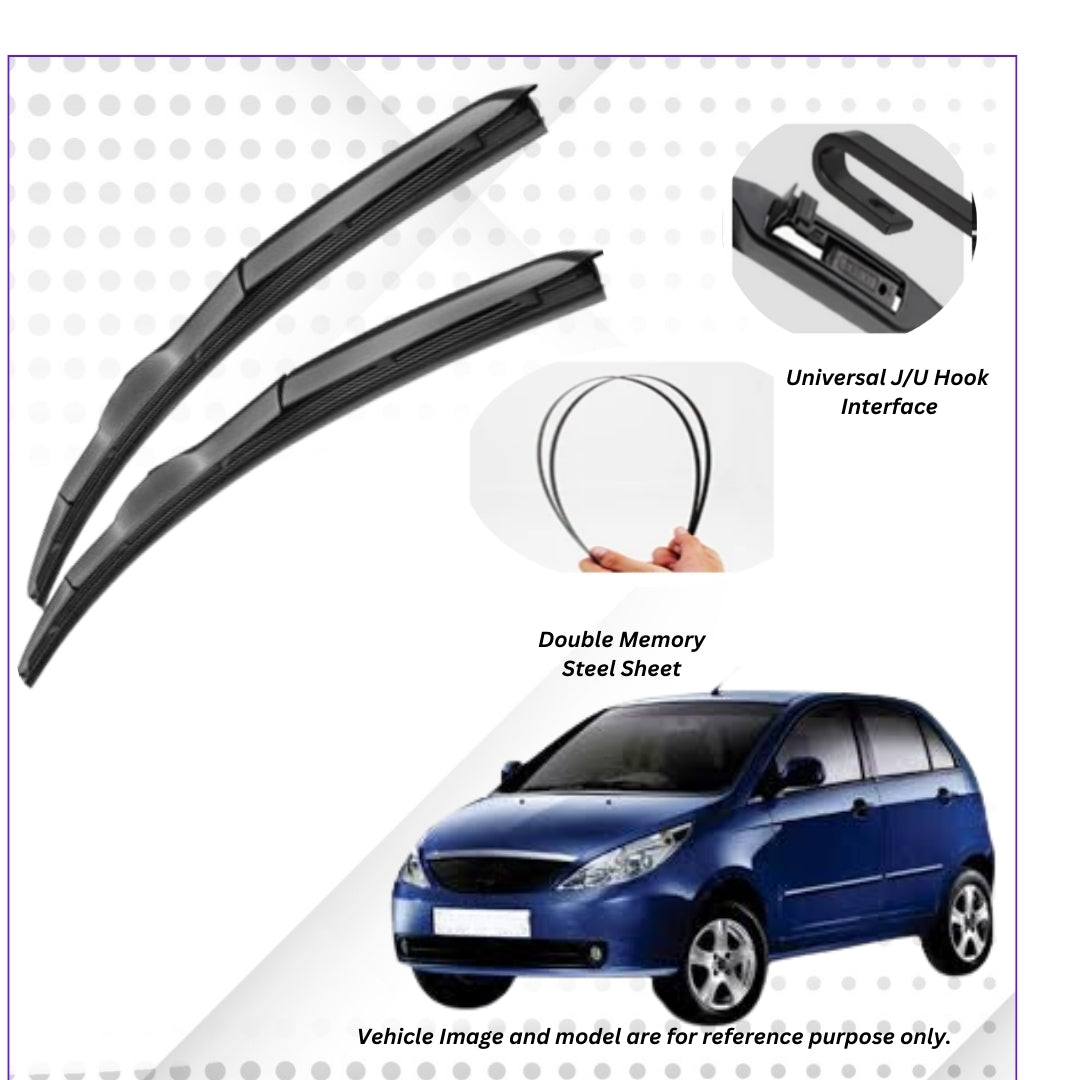 For TATA Indica(Old) ELPIS® Premium Quality Hybrid Wiper Blades, DIY