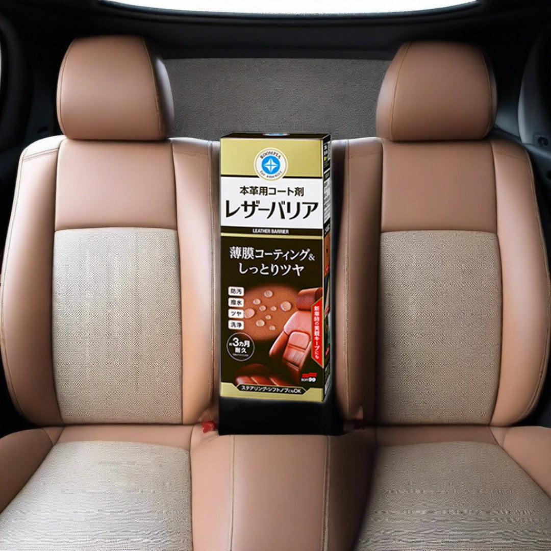 Soft99 Leather Barrier – Premium Leather Protection & Care for Cars - Elpis Auto