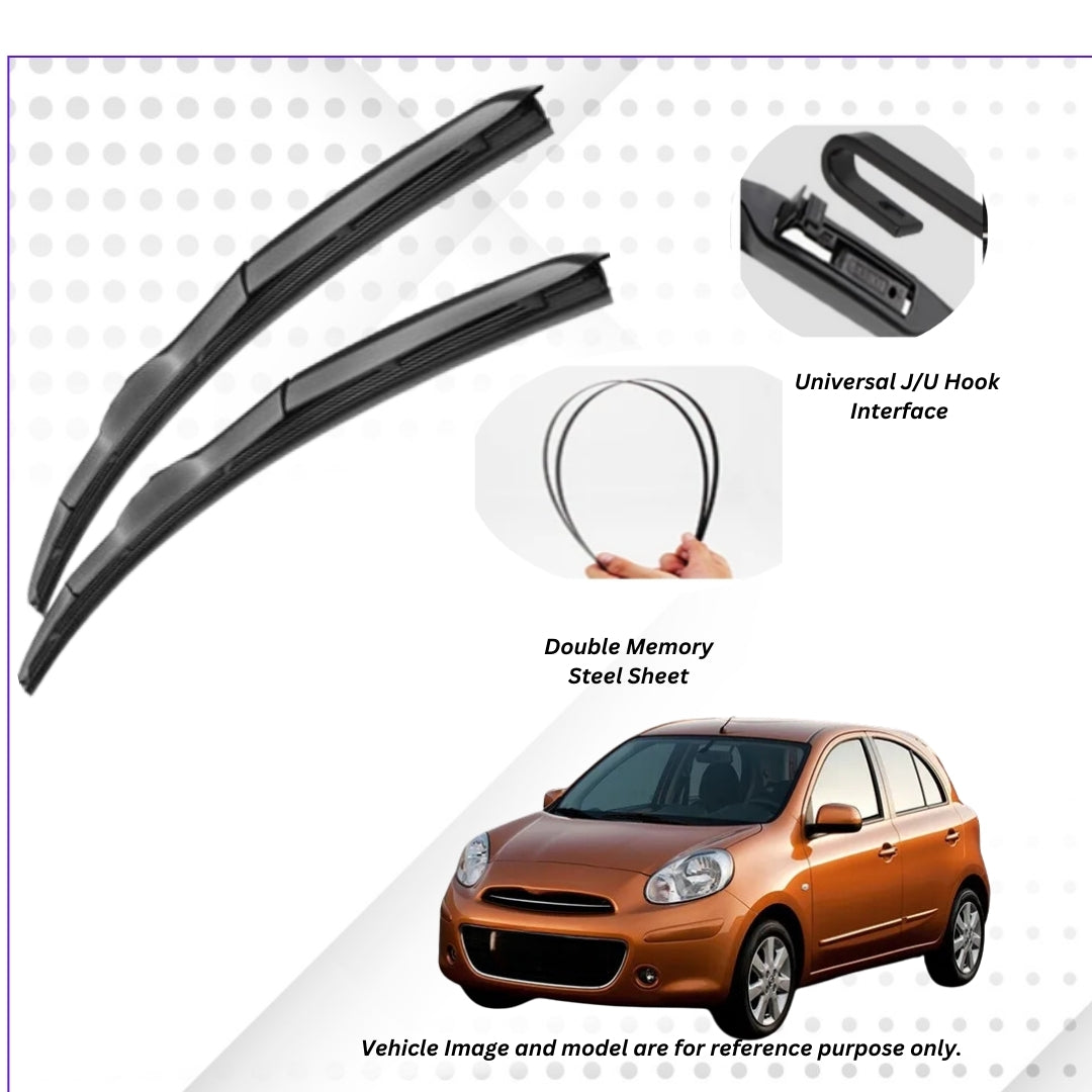 For  Nissan/Renault Micra ELPIS® Premium Quality Hybrid Wiper Blades, DIY