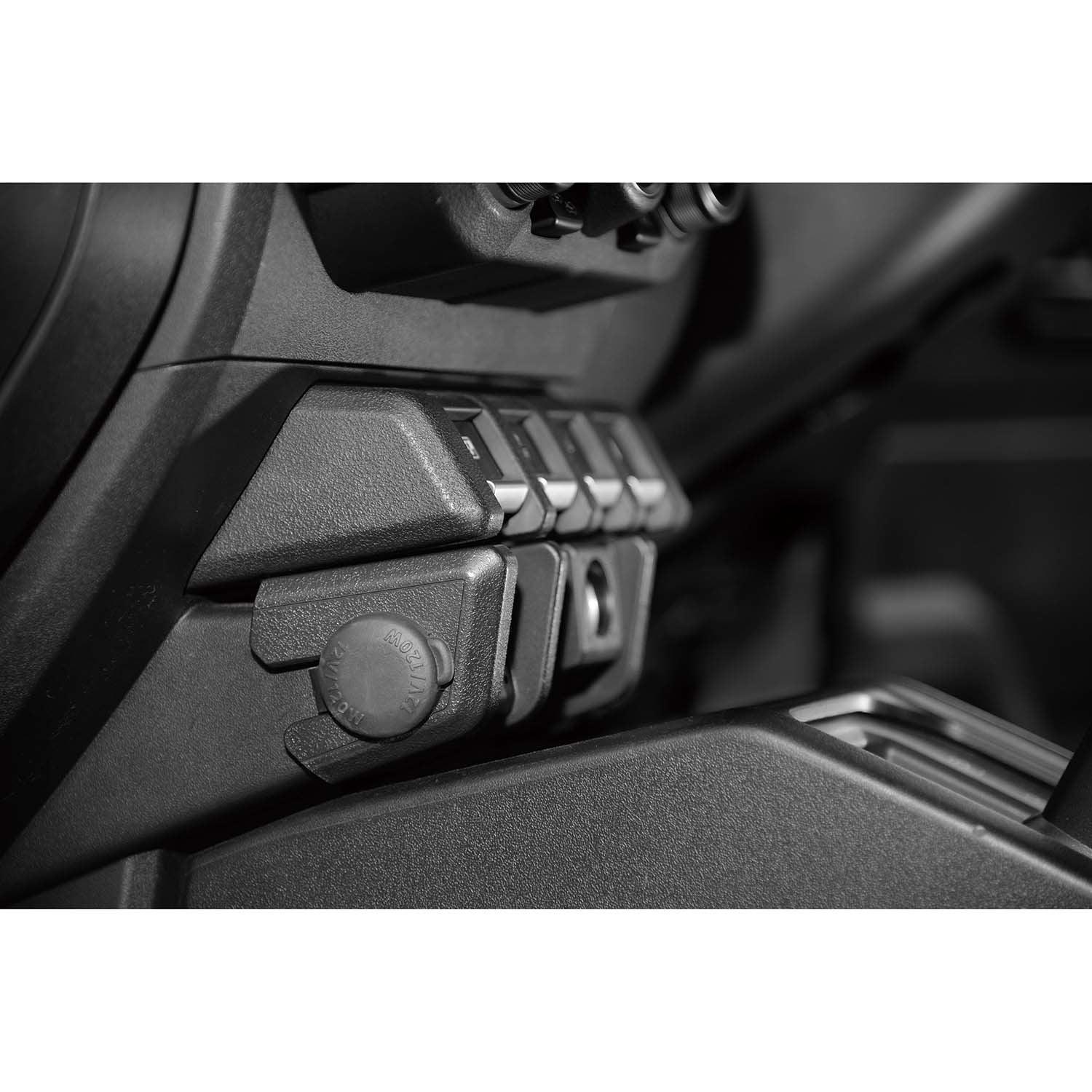 JIMNY- 2 Sockets + 2USB + High power Max Rating 3A- Downlight - Elpis Auto