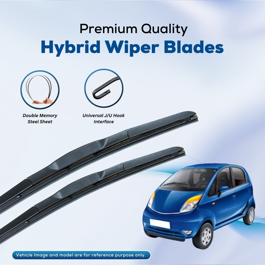 For TATA Nano ELPIS® Premium Quality Hybrid Wiper Blades, DIY
