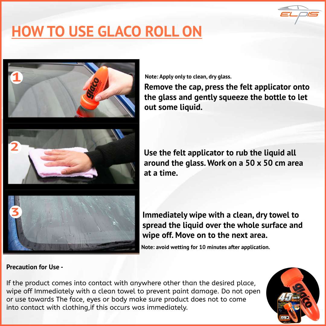 Glaco Roll On - Elpis Auto