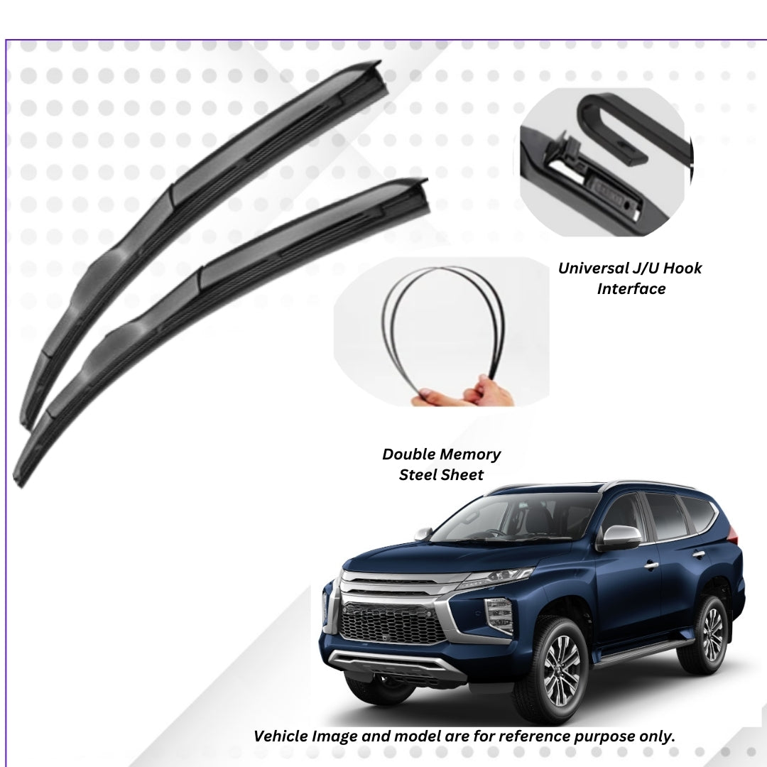 For Mitsubishi Pajero ELPIS® Premium Quality Hybrid Wiper Blades, DIY