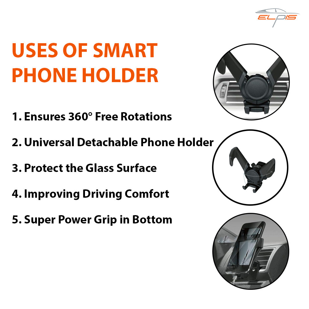 Smartphone Holder for Cars - Elpis Auto