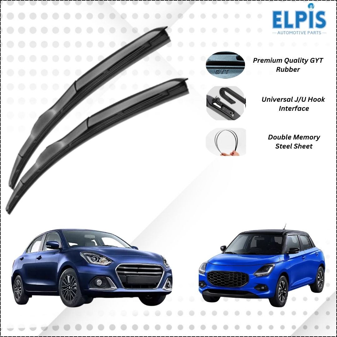 For Swift/Dzire ELPIS® Premium Quality Hybrid Wiper Blades, DIY - Elpis Auto