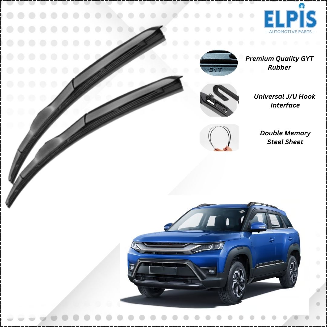 For Vitara Brezza ELPIS® Premium Quality Hybrid Wiper Blades, DIY - Elpis Auto