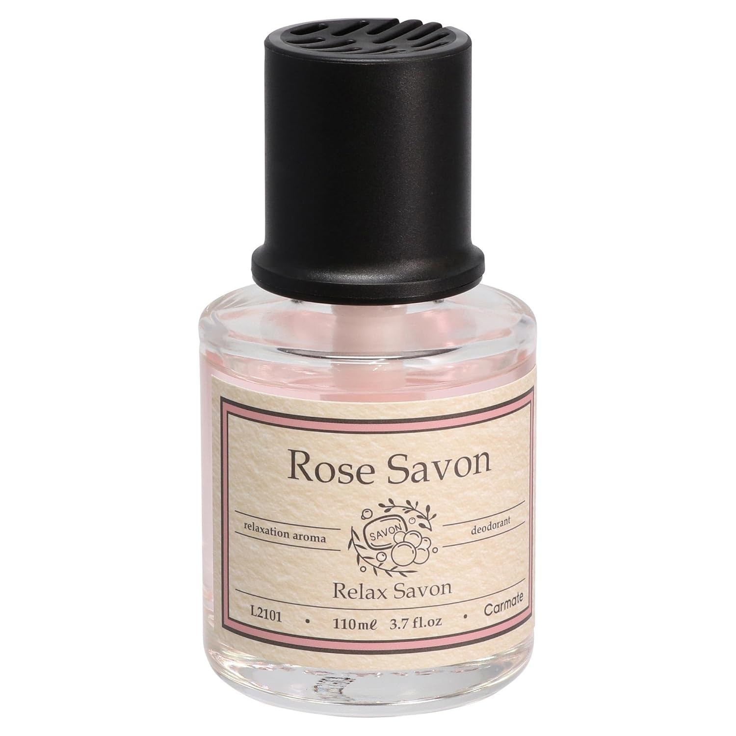 Carmate Rose Savon Car Air Freshener – Relax Savon Collection by Carmate (110ml)