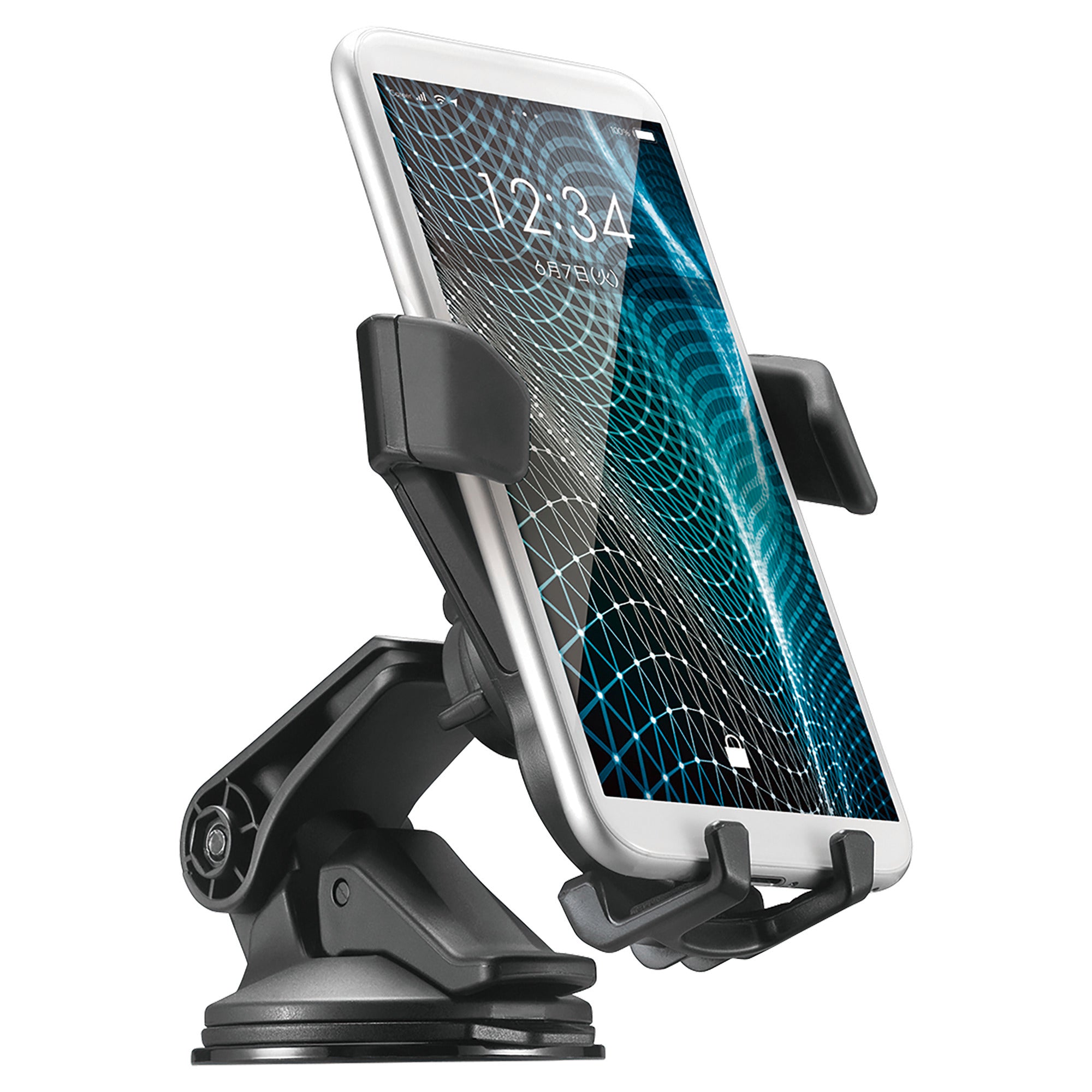 Car Smartphone Holder, Black - Elpis Auto
