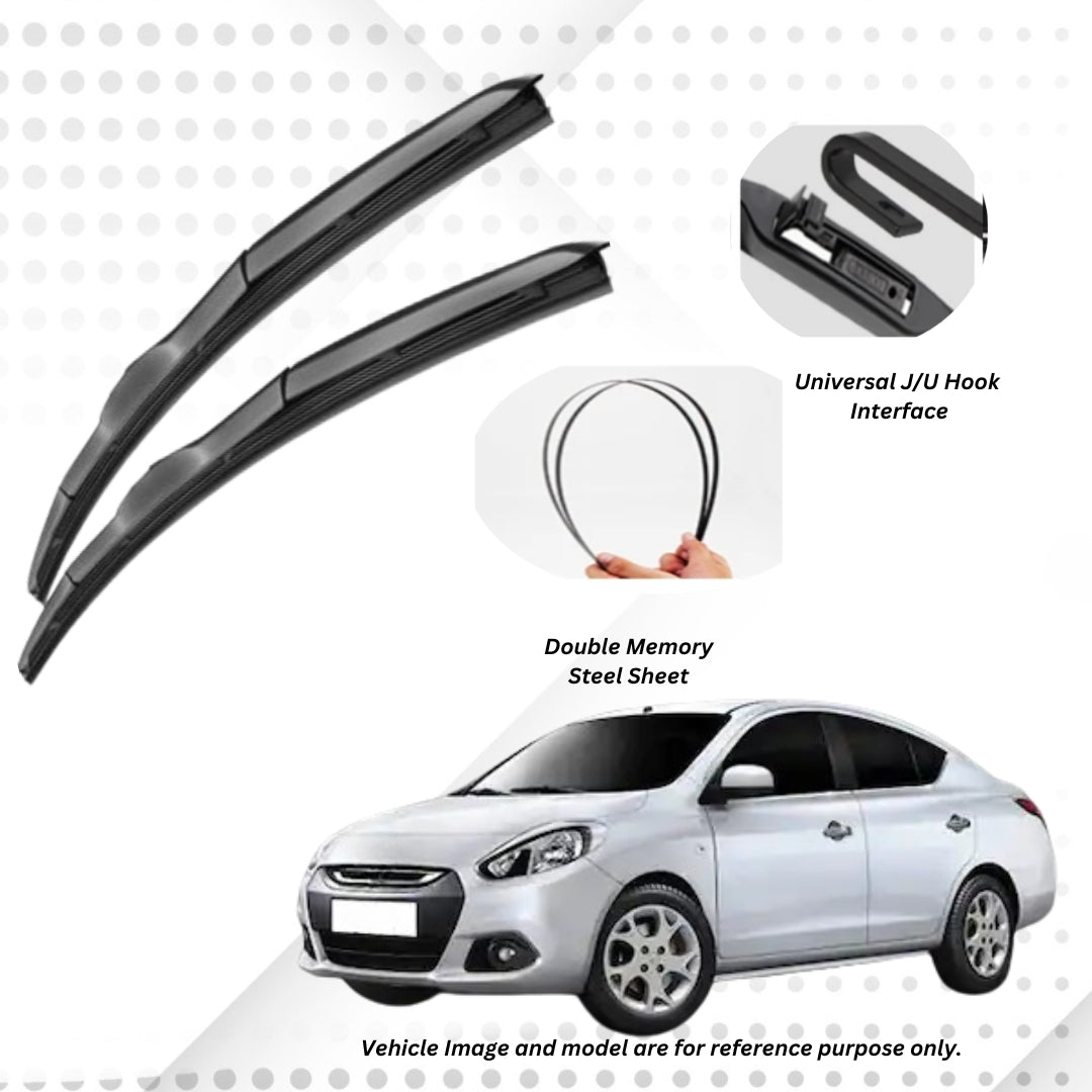 For Nissan/Renault Sunny/Scala ELPIS® Premium Quality Hybrid Wiper Blades.