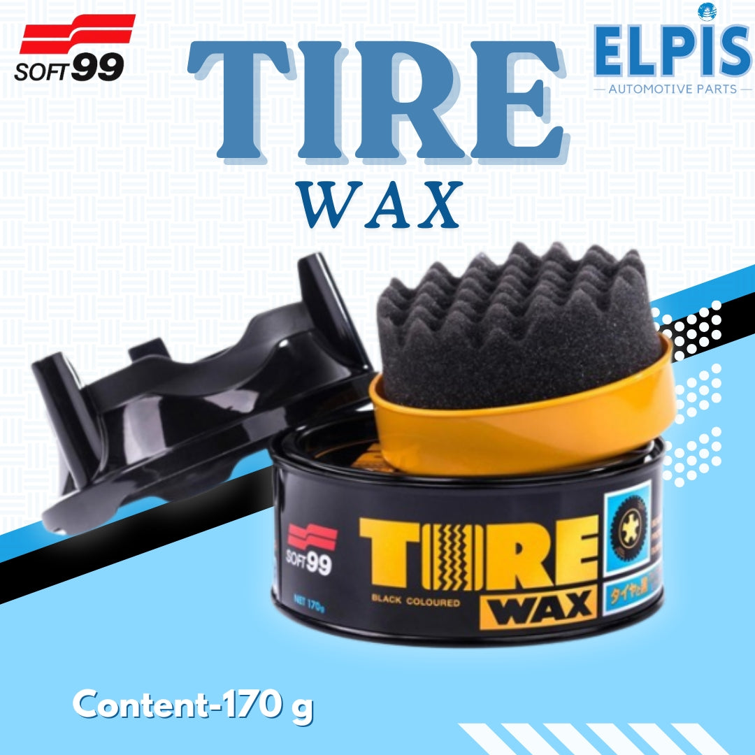 Soft99 Tire Wax Black,170g