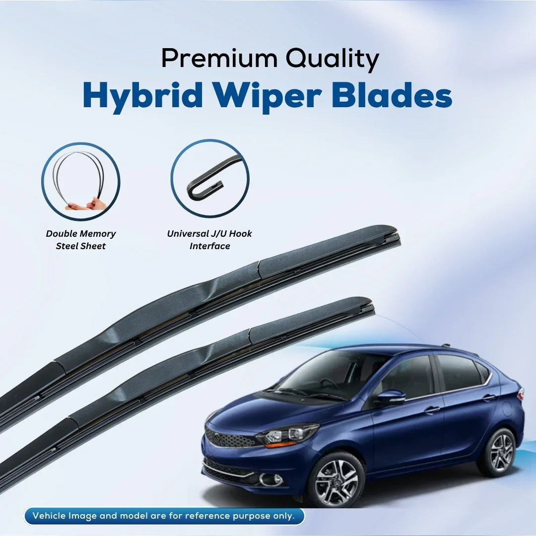 For TATA TIGOR ELPIS® Premium Quality Hybrid Wiper Blades, DIY