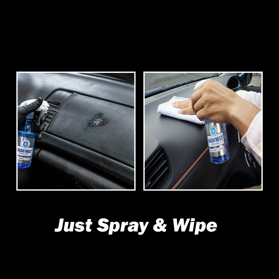 WASH MIST Cleaner for Auto Interior - Multi-Surface Car Cleaning Spray for Dashboard, Seats, Upholstery, and More - Elpis Auto