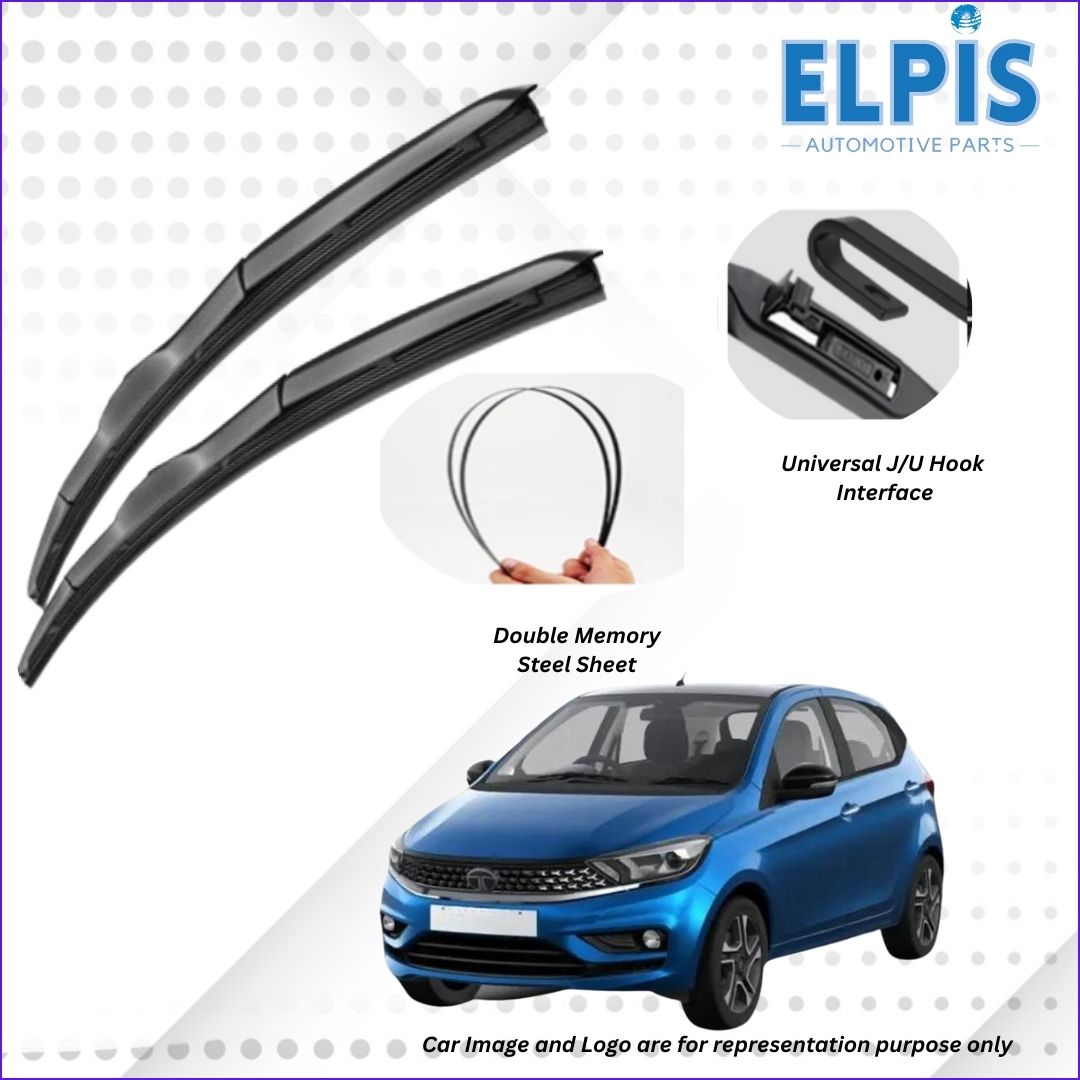 For TATA Tiago ELPIS® Premium Quality Hybrid Wiper Blades, DIY - Elpis Auto