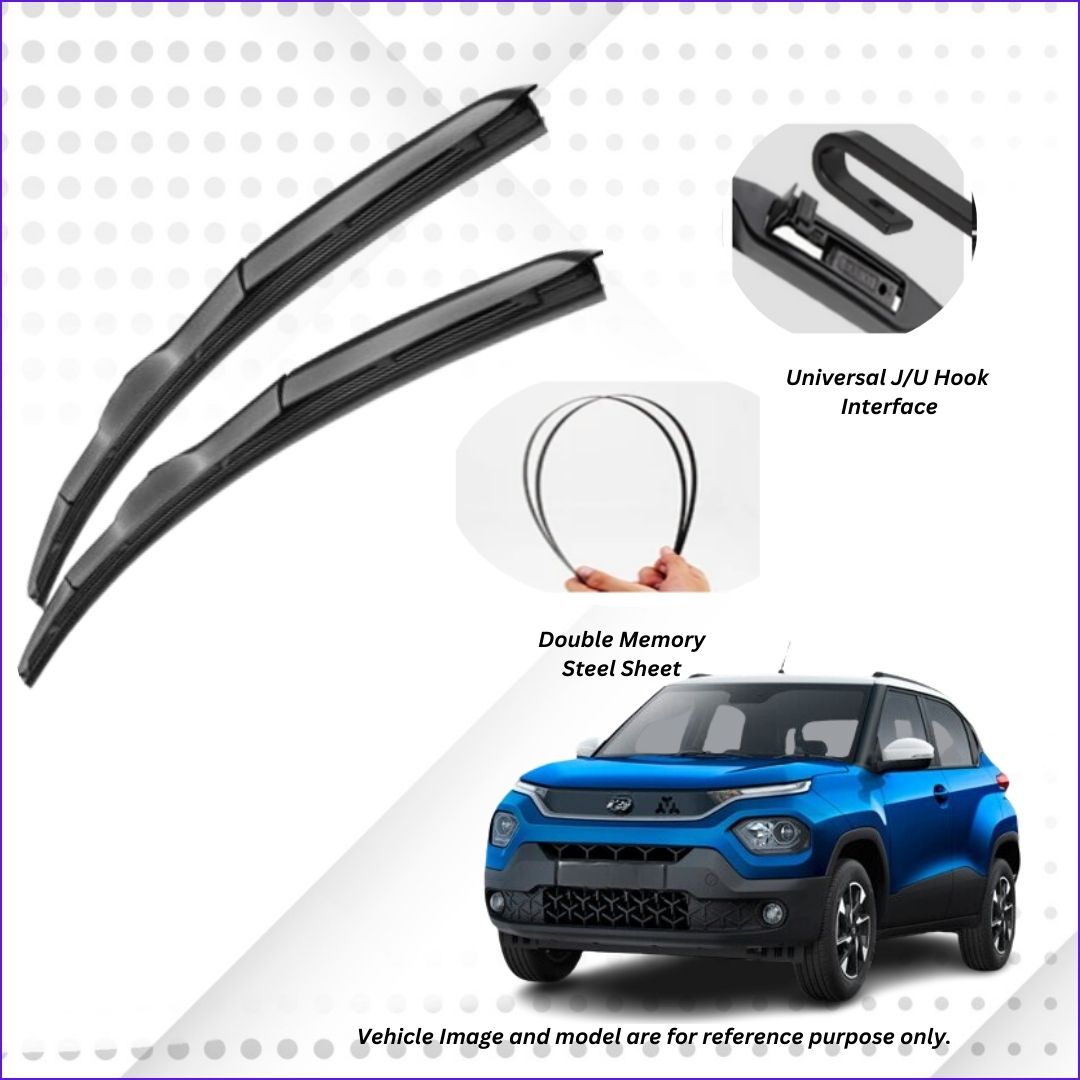 For TATA Punch ELPIS® Premium Quality Hybrid Wiper Blades, DIY