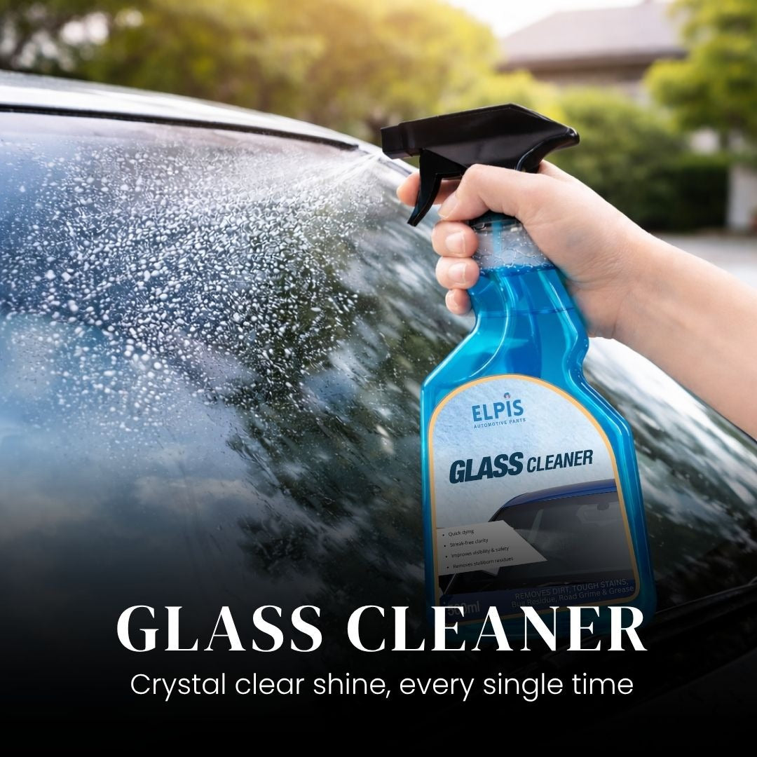 Elpis Glass Cleaner 500ml | Streak-Free Car Window & Windshield Cleaner