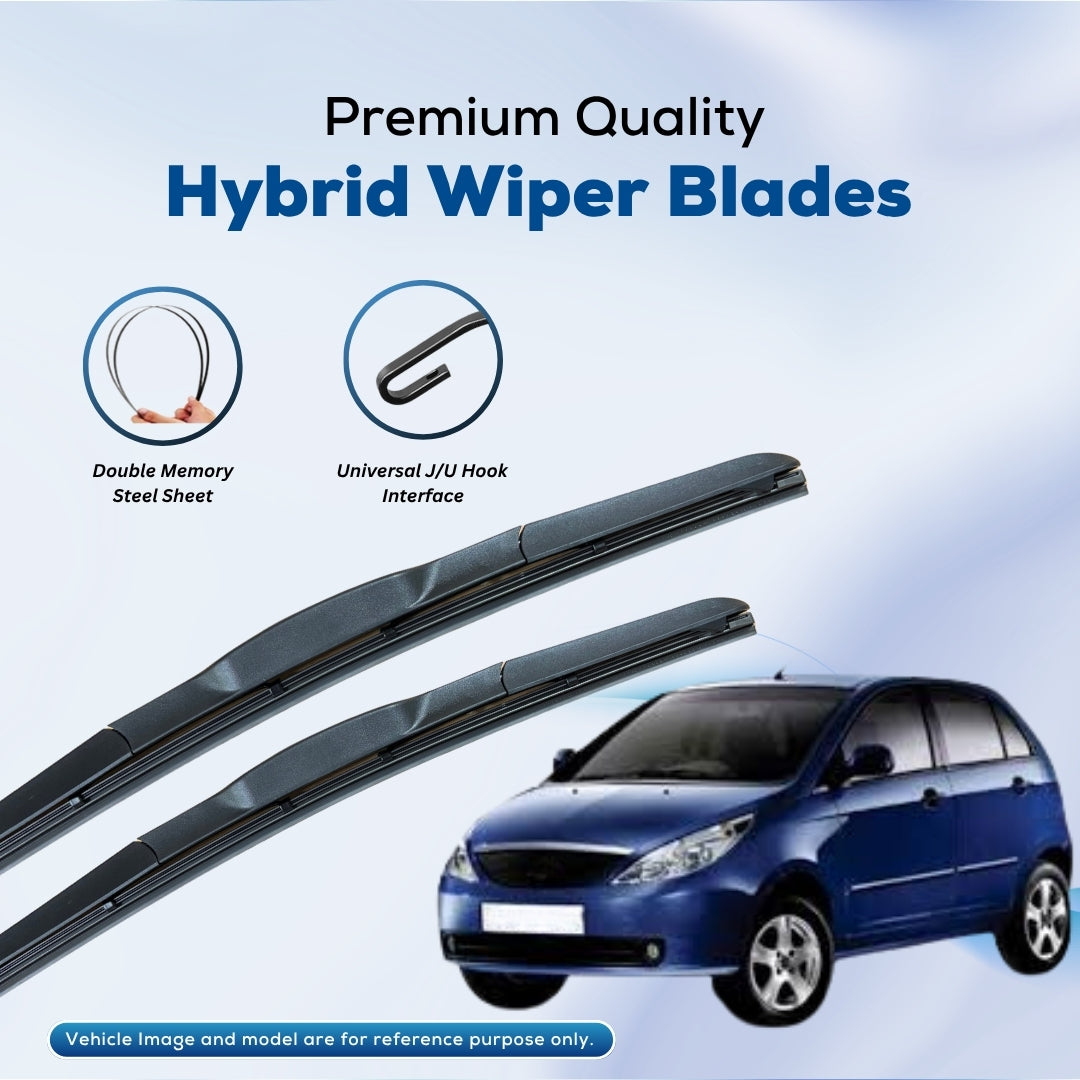 For TATA Indica(Old) ELPIS® Premium Quality Hybrid Wiper Blades, DIY