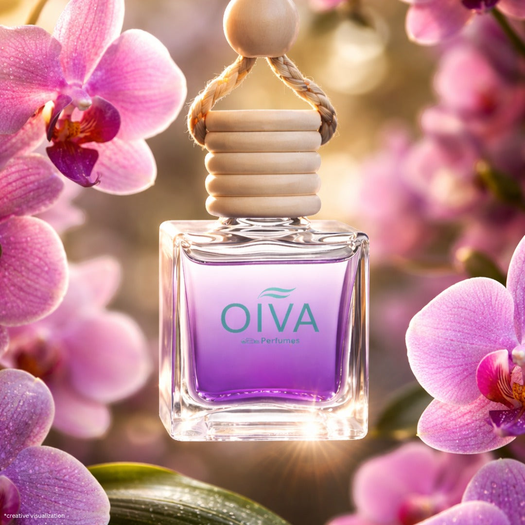Elpis OIVA Orchid Bloom Car Perfume – A Soft, Elegant Floral Fragrance for Your Car
