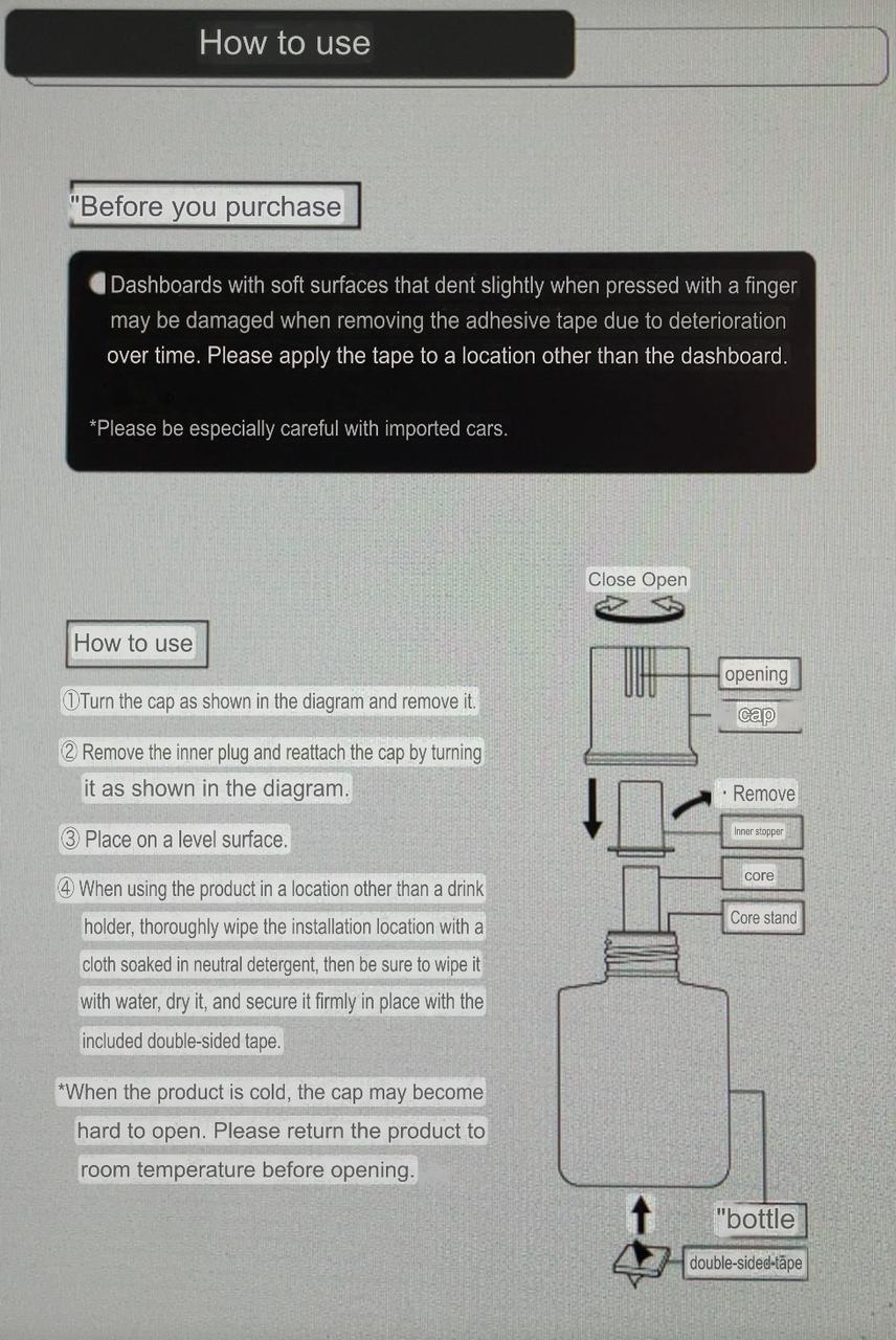 Carmate Rose Savon Car Air Freshener – Relax Savon Collection by Carmate (110ml)