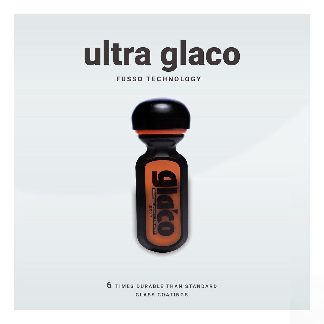 Ultra Glaco Rain Repellent for Car Windshields - Long-Lasting Water Re