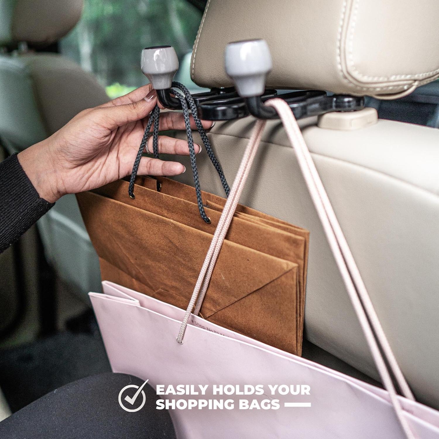 Double Armed Headrest Hook - Elpis Auto