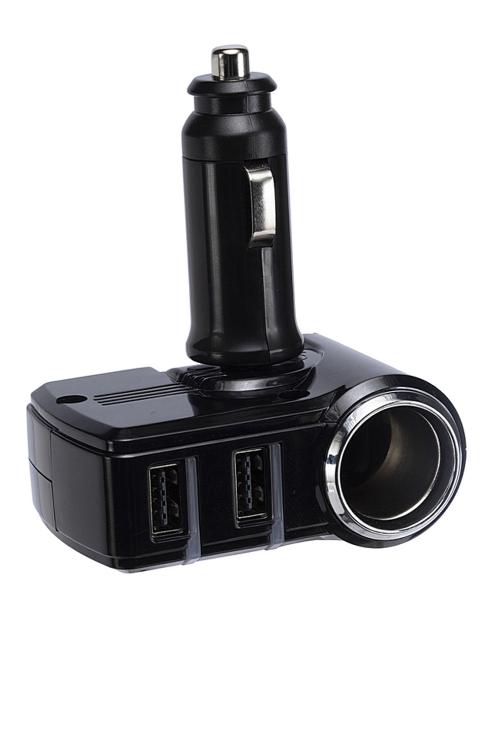 Universal USB Charging Socket with LED Indicators for Cars - Dual USB Ports, Quick Charge, Easy Installation, Durable Protection - Elpis Auto