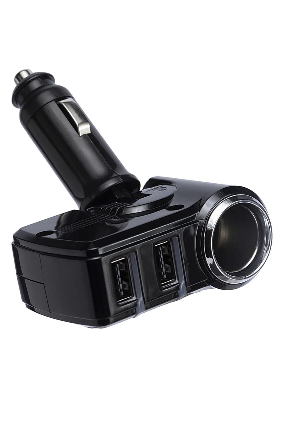 Universal USB Charging Socket with LED Indicators for Cars - Dual USB Ports, Quick Charge, Easy Installation, Durable Protection - Elpis Auto