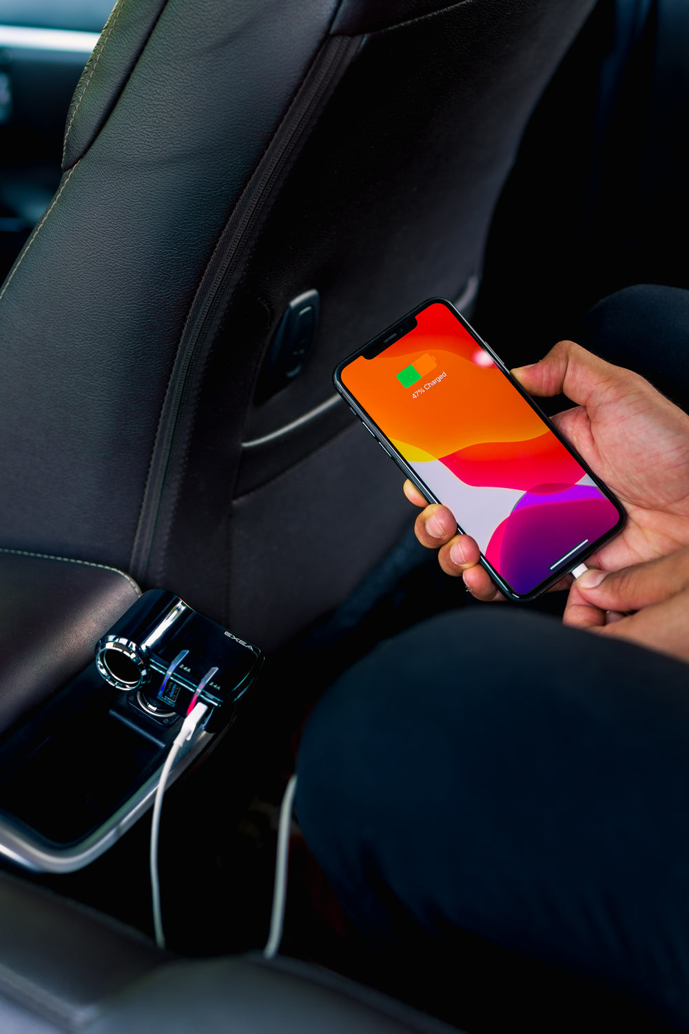 Universal USB Charging Socket with LED Indicators for Cars - Dual USB Ports, Quick Charge, Easy Installation, Durable Protection - Elpis Auto