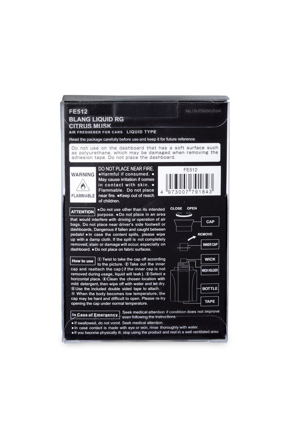 Blang Liquid Rg Citrus Musk - Elpis Auto