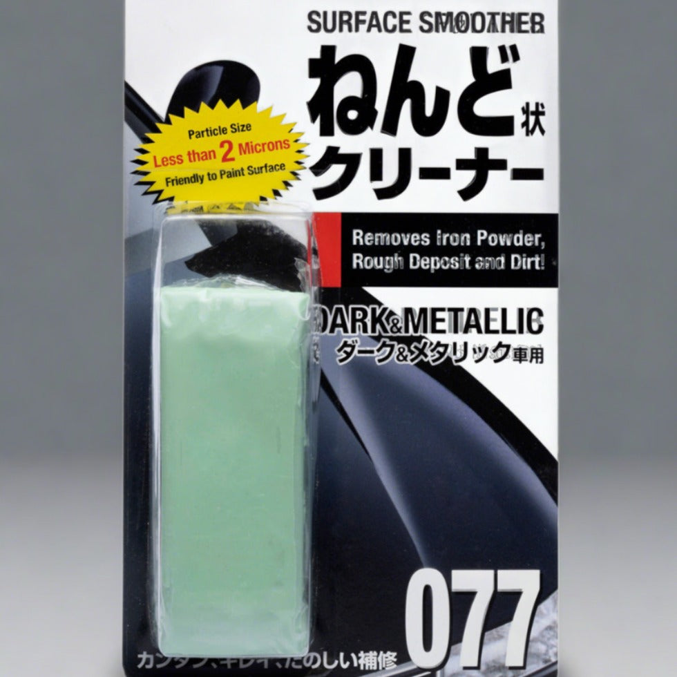 Soft99 Surface Smoother Black - Premium Car Paint Cleaner and Smoothener, Removes Contaminants, Enhances Shine, 100g - Elpis Auto