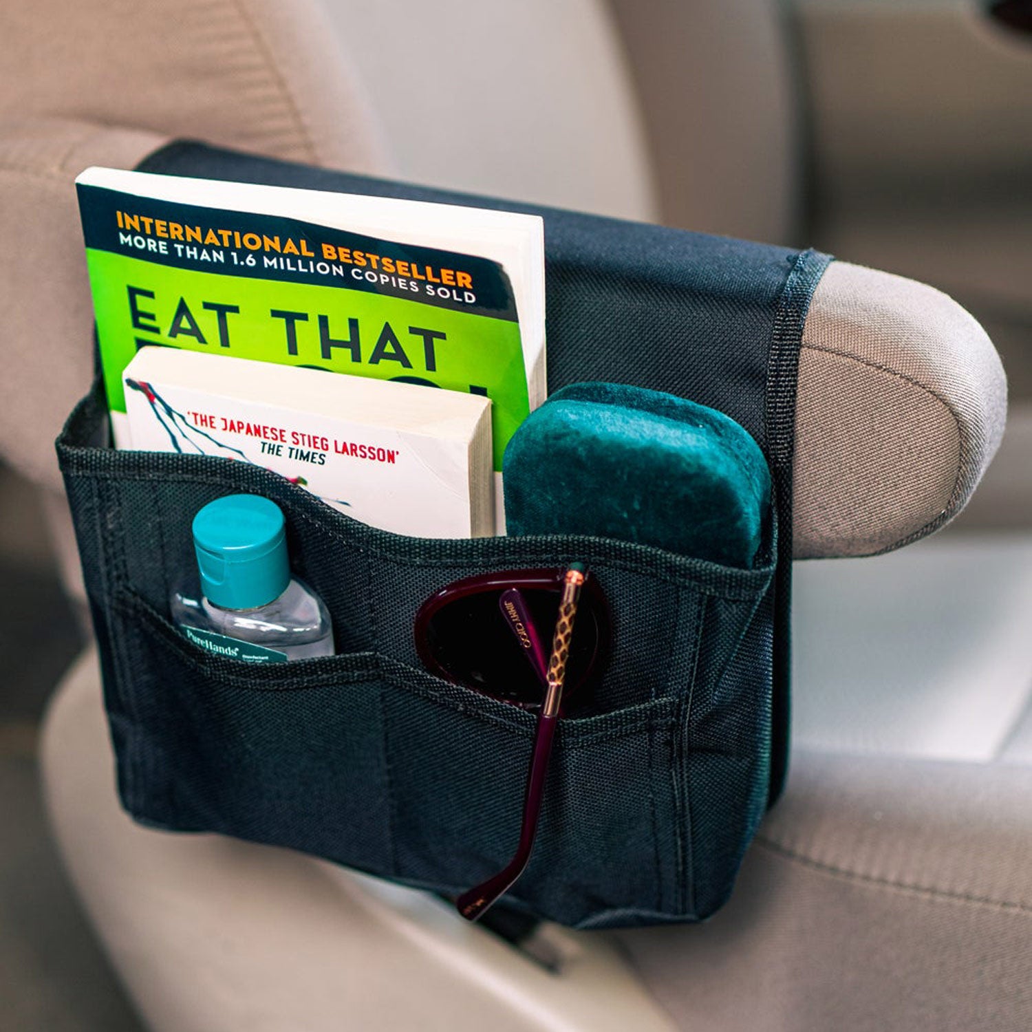 Armrest Pocket- Triple Pocket - Elpis Auto