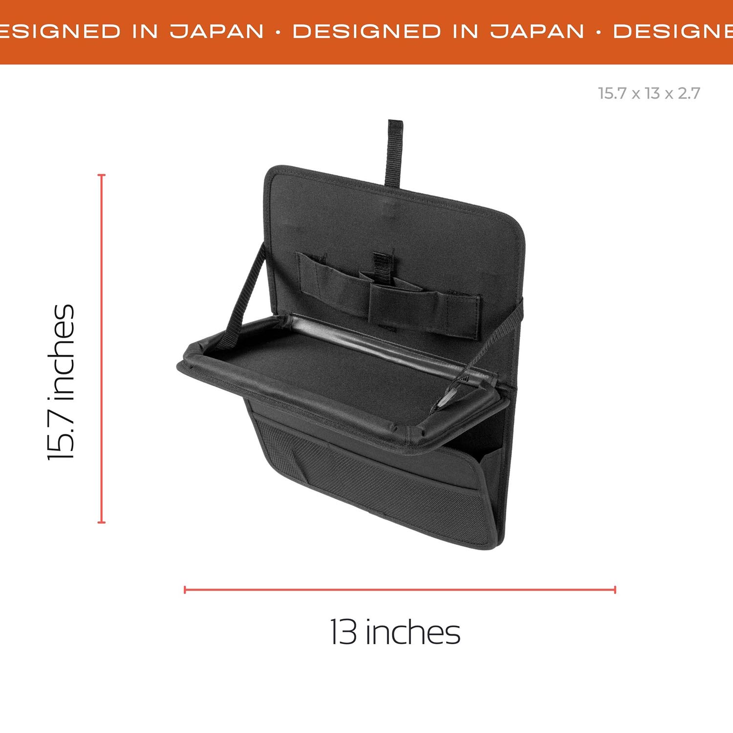 Rear Tray & Pocket- Fabric - Elpis Auto