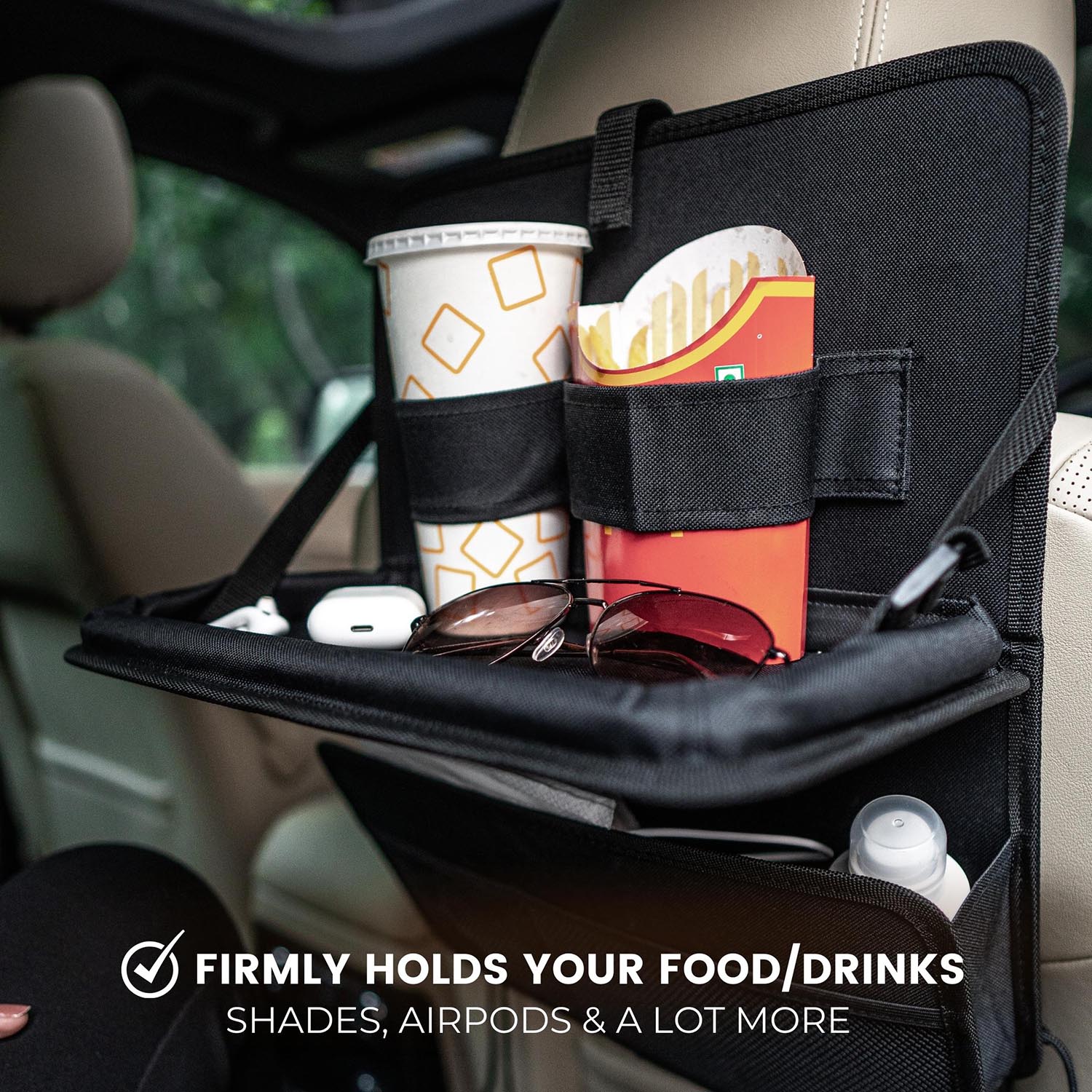 Rear Tray & Pocket- Fabric - Elpis Auto