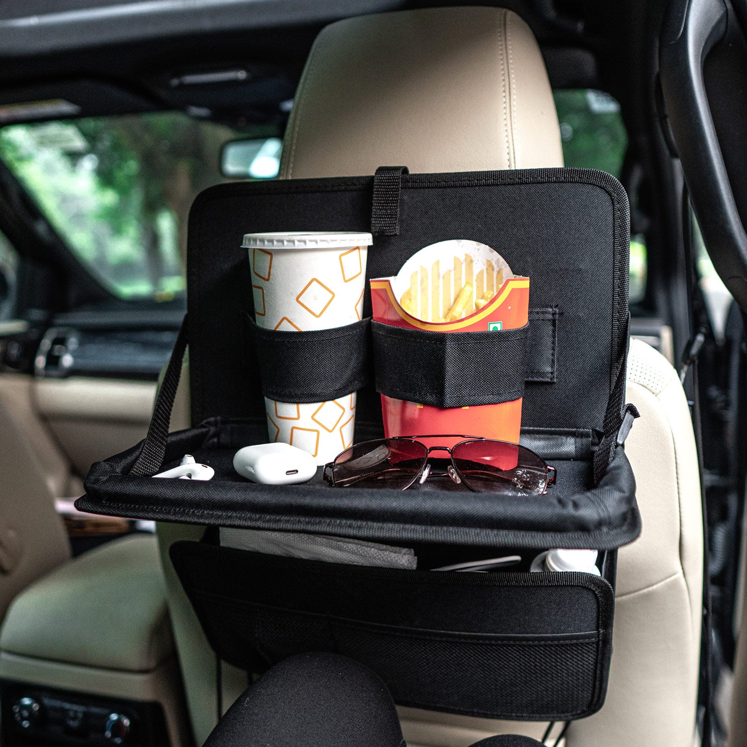 Rear Tray & Pocket- Fabric - Elpis Auto