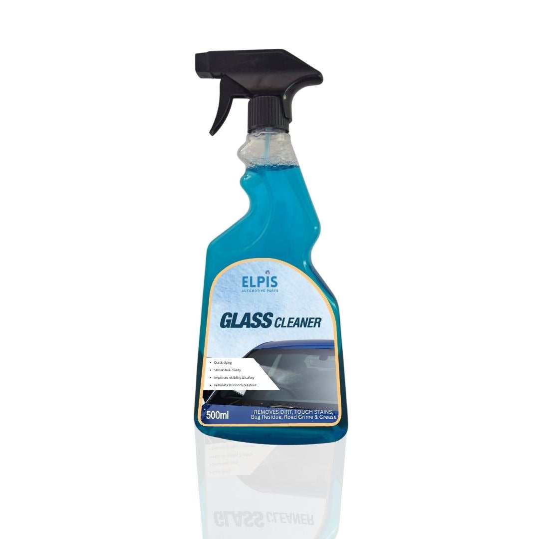 Elpis Glass Cleaner 500ml | Streak-Free Car Window & Windshield Cleaner