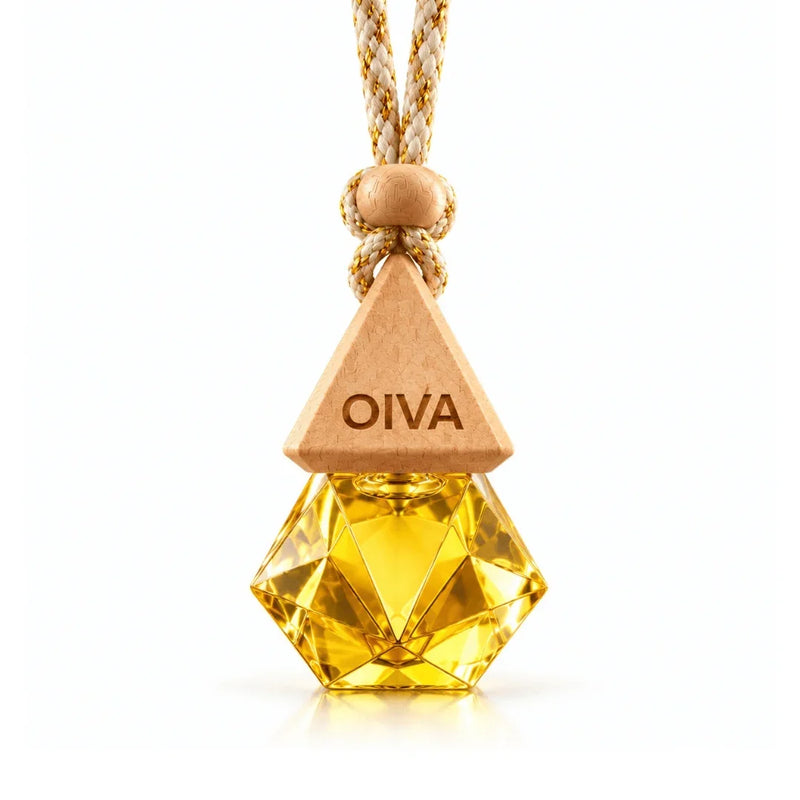 OIVA Delta Series Citrus Krush car hanging perfume – best luxury car perfume India