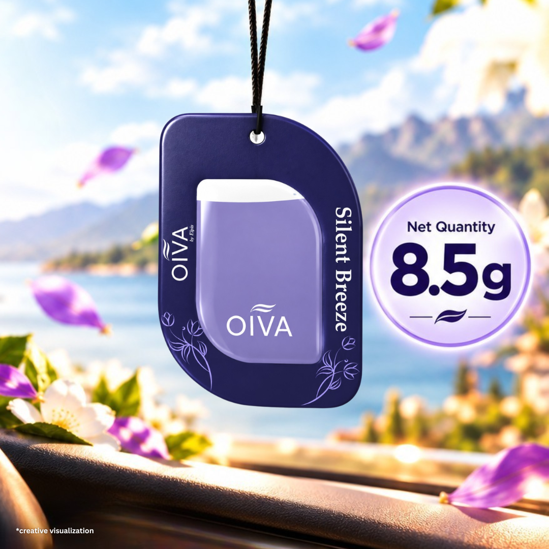 OIVA Car Hanging Perfume – Silent Breeze | Best Car Perfume India