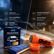 Glaco Roll-On + 600 GSM Microfiber Cloth Combo